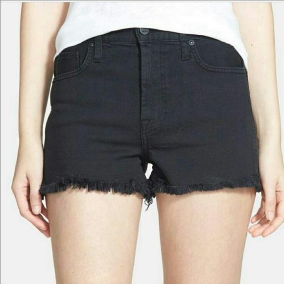 Genetic Jeans Farrah Jean Shorts Size 30 Black Currant - Picture 2 of 13